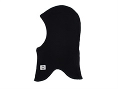 Mikk-line black windstop balaclava merino wool/acrylic/cotton